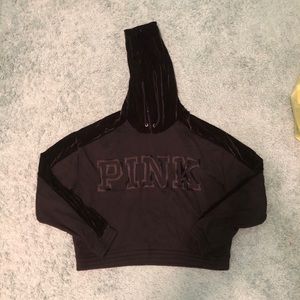 PINK velvet sweat set